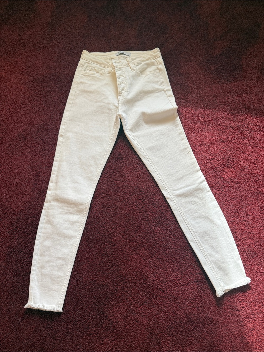 Just Black white High-Rise Skinny Jeans